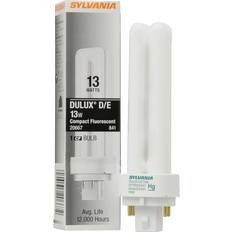 Sylvania Light Bulbs Sylvania 20667 CF13DD/E/841 Double Tube 4 Pin Base Compact Fluorescent Light Bulb