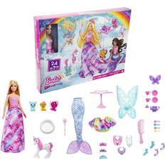 Mattel Leker Julekalendere Mattel Barbie Dreamtopia Winter Fairytale Advent Calendar 2022