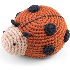 Sebra Rasseln Sebra Crochet Rattle Ladybird
