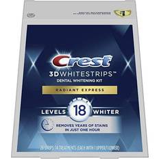 Dental Care Crest 3DWhitestrips Radiant Express Dental Whitening Kit 28-pack