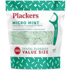 Dental Care Plackers Micro Mint Flossers 300-pack