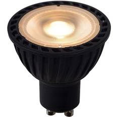 Lucide Reflector LED bulb GU10 5 W dim to warm, black