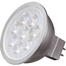 GU5.3 MR16 LED Lamps Nuvo Lighting Satco S9493 6.5W MR16 LED 25' Beam Spread GU5.3 Base 4000K 12V