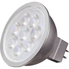 GU5.3 MR16 Light Bulbs Nuvo Lighting Satco S9498 6.5W LED MR16 40' Beam Spread GU5.3 Base 4000K 12V