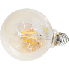 Oransje LED-pærer By Rydéns Filament light bulb E27 LED glob Ø 9.5 cm