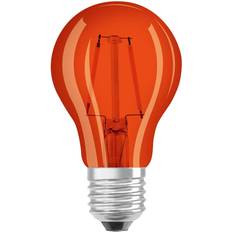 Oransje LED-pærer Osram ST CLAS A 15 LED Lamps 2.5W E27