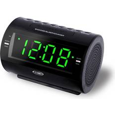 Alarm Clocks Jensen JCR-210 AM/FM Dual-Alarm Clock Radio