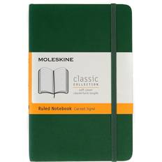Office Supplies Moleskine Classic Soft Cover Notebooks myrtle green 3 1 2 in. x 5 1 2 in. 192 pages, lined