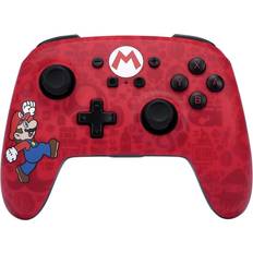 PowerA Nintendo Switch Håndkontroller PowerA Nintendo Switch Enhanced Wireless Controller - Here We Go Mario