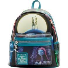 Loungefly Nightmare Before Christmas Final Frame Womens Double Strap Shoulder Bag - Blue