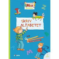 Aktivitetsbøker på salg Forlaget Bolden Max skoleklar: Skriv alfabetet