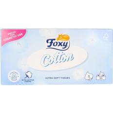 Wipes Make-up-Entferner Foxy Cotton Ultra Soft Tissues 90-pack