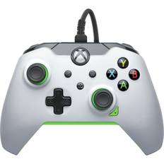 Grün Game-Controllers PDP Xbox Wired Controller - Neon White
