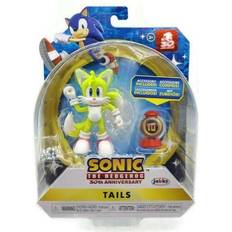Sonic The Hedgehog 4 Modern Tails Action Figure with Fast Shoe Item Box  Accessory