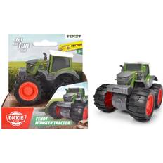 Billig Traktorer Dickies Dickie Toys Toy Tractor Fendt Monstertruck, 9 Cm, Children's Tractor With