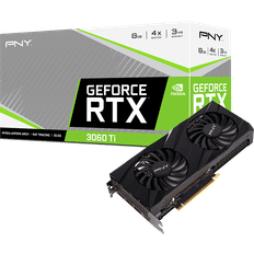 GeForce RTX 3060 Ti - Nvidia GeForce Grafikkort PNY GeForce RTX 3060 Ti Verto Dual Fan LHR HDMI 3xDP 8GB