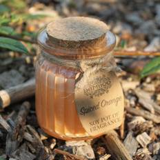 Bamboo Soy Pot Of Fragrance Glass Jar Spiced Orange Duftkerzen