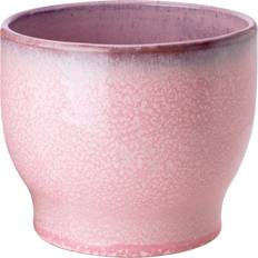 Knabstrup Keramik outdoor flower pot Ø14.5 cm pink Vase