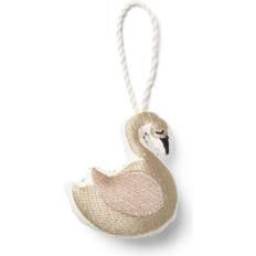 Baumwolle Zierelemente Ferm Living Swan Weihnachtsbaumschmuck 2cm