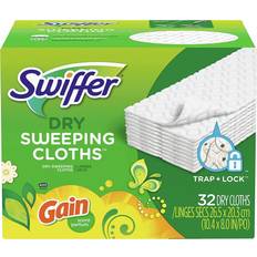 Swiffer Sweeper Dry Sweeping Cloth Refills with Gain Scent 32pcs