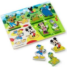 Knob Puzzles on sale Melissa & Doug Disney Mickey Mouse Wooden Chunky Puzzle