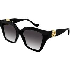Sunglasses Gucci GG1023S Black/Grey Shaded 54/17/140 women