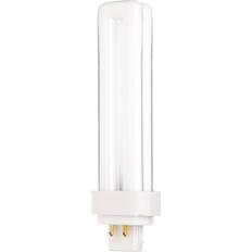 Dimmable Fluorescent Lamps Sylvania Satco 18 Watts 3500K G24Q-2 Base Compact Fluorescent Bulb, S6735