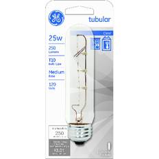 GE Crystal Clear Incandescent Lamps 25W E26