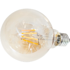Oransje LED-pærer By Rydéns Filament light bulb E27 LED glob Ø 12.5 cm
