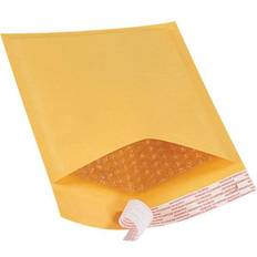 Envelopes & Mailing Supplies Office Depot Self-Seal #0 Bubble Mailers, Easy-Open Tear-Tab, Kraft, 5-7/8" x 8-3/4" 25/Case manila