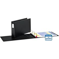 Quill office supplies Cardinal EasyOpen 3 3-Ring Tabloid Non-View Binder, Black (12142) Quill Black