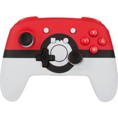 PowerA Enhanced Wireless Controller Pokemon Black/Red/White for Nintendo Switch