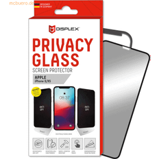 Displex Privacy Glass 3d Screen Protector For Apple Iphone 11 Pro/X/Xs, Black