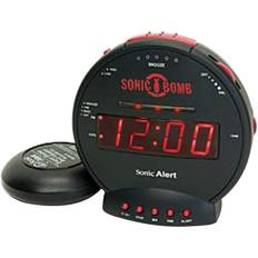Alarm Clocks Sonic Alert SBB500SS Bomb Alarm Clock