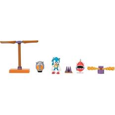 JAKKS Pacific Sonic the Hedgehog 2.5" Figure Diorama Set