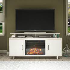 Ameriwood Home Fireplaces Ameriwood Home Merritt Avenue Electric Fireplace TV Console, White