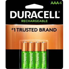 Batteries - Rechargeable Standard Batteries Batteries & Chargers Duracell Rechargeable NiMH AAA 4-pack