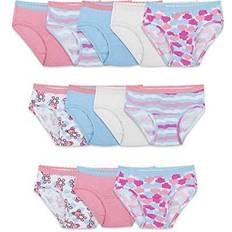 Fruit of the Loom Girl's Tag-Free Cotton Underwear 12-pack