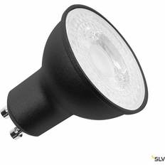 SLV Light Bulbs, QPAR51 GU10 Light Bulb LED Light Bulb 6W Black Warm White (2700K) Warm White (2700K)