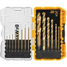 Drill Bits Power Tool Accessories Dewalt IMPACT READY Titanium Nitride Coating Drill Bit Sets with ToughCase System
