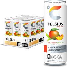 Energy Drinks Sports & Energy Drinks Celsius Essential Energy Drink Peach Mango 12