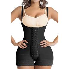 SHAPERX Bodysuit For Women Tummy Control Shapewear Scoop Neck Sculpting  Thong Body Shaper Tank Top