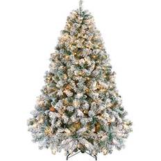 Pre lit christmas tree Yaheetech 6ft Pre-lit Christmas Tree 80.3"
