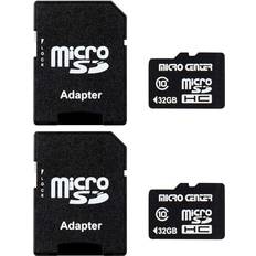 Inland Micro SDHC Class 10 With Adapter (2 pack )