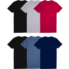 Fruit of the Loom Eversoft Cotton Stay Tucked Crew T-shirt 6-pack