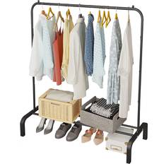 Jiuyotree Single Pole Hanger Clothes Rack 59.1x43.3"