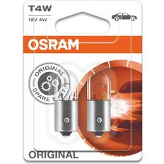 Kjøretøybelysning Osram Standard Bulbs T4W 12V 4W (233) BA9s [3893-02B]