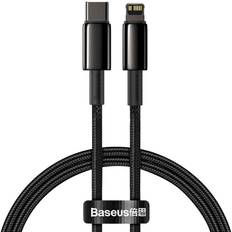 Baseus Tungsten USB C-Lightning 1m
