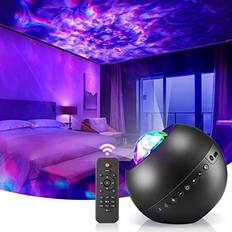 Lighting One Fire 3-in-1 LED Galaxy Star Projector Night Light