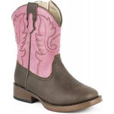 Roper Toddler Texsis Wide Square Toe Cowgirl Boots